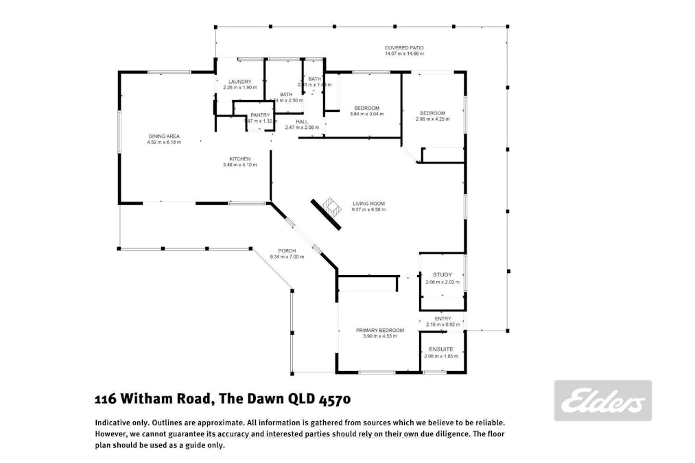 116 Witham Road, The Dawn, QLD, 4570 - Floorplan 1
