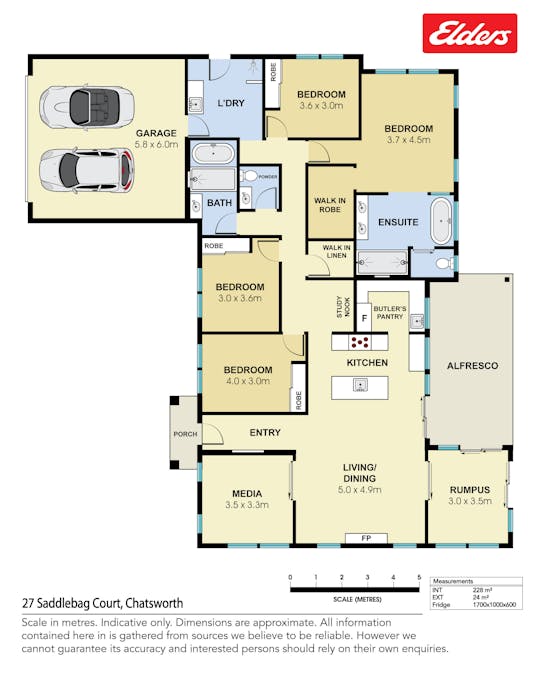 27 Saddlebag Court, Chatsworth, QLD, 4570 - Floorplan 1