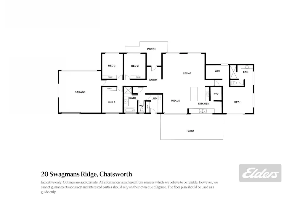 20 Swagmans Ridge, Chatsworth, QLD, 4570 - Floorplan 1