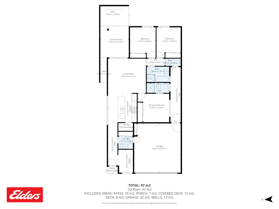 9 Topaz Drive, Caloundra West, QLD, 4551 - Floorplan 1