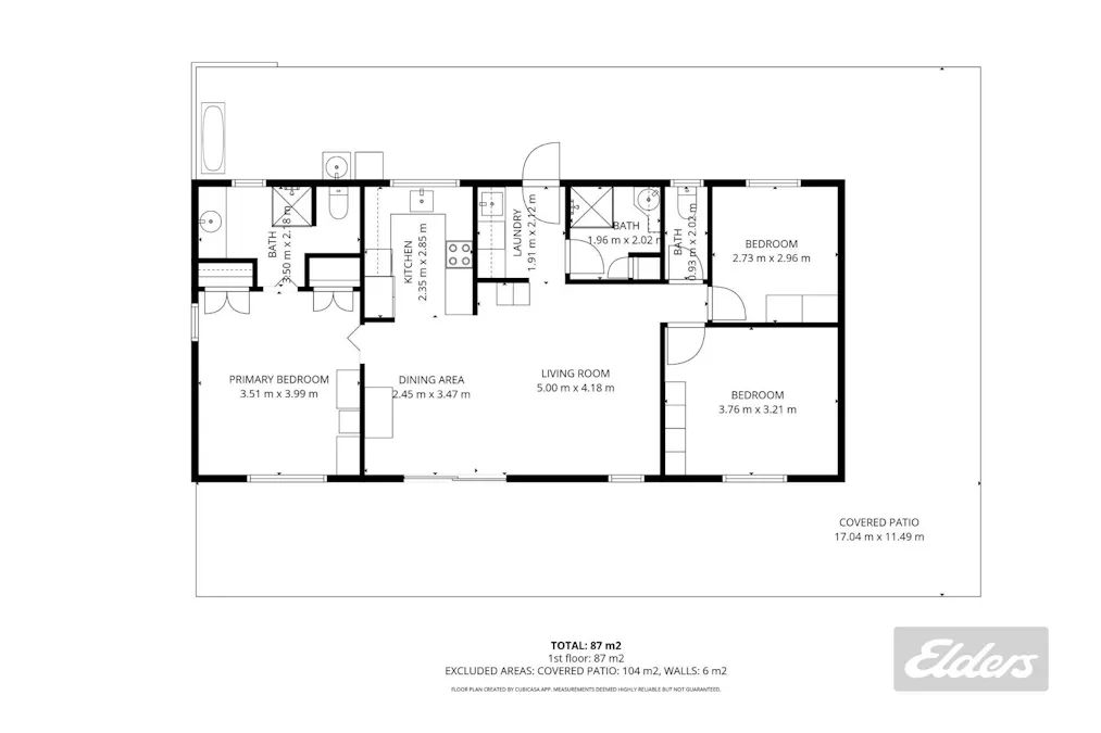 73 Golden Hind Avenue, Cooloola Cove, QLD, 4580 - Floorplan 1