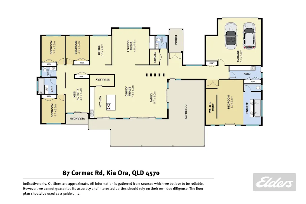 87 Cormac Road, Kia Ora, QLD, 4570 - Floorplan 1