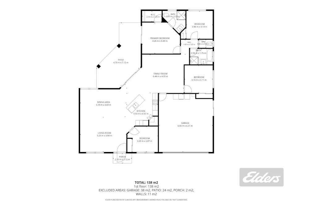 14 Kanimbla Avenue, Cooloola Cove, QLD, 4580 - Floorplan 1