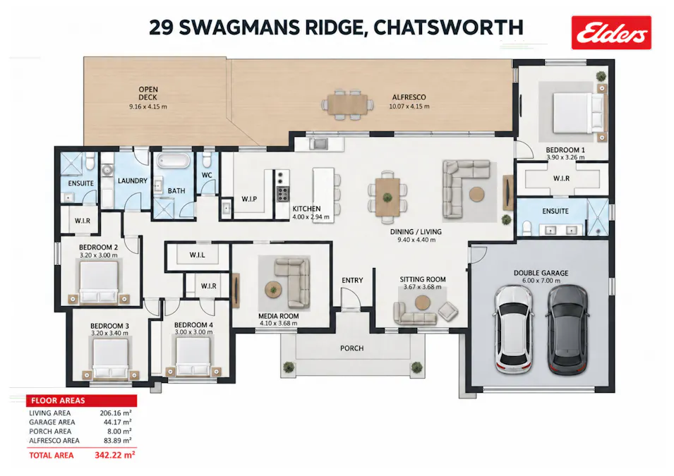 29 Swagmans Ridge, Chatsworth, QLD, 4570 - Floorplan 1