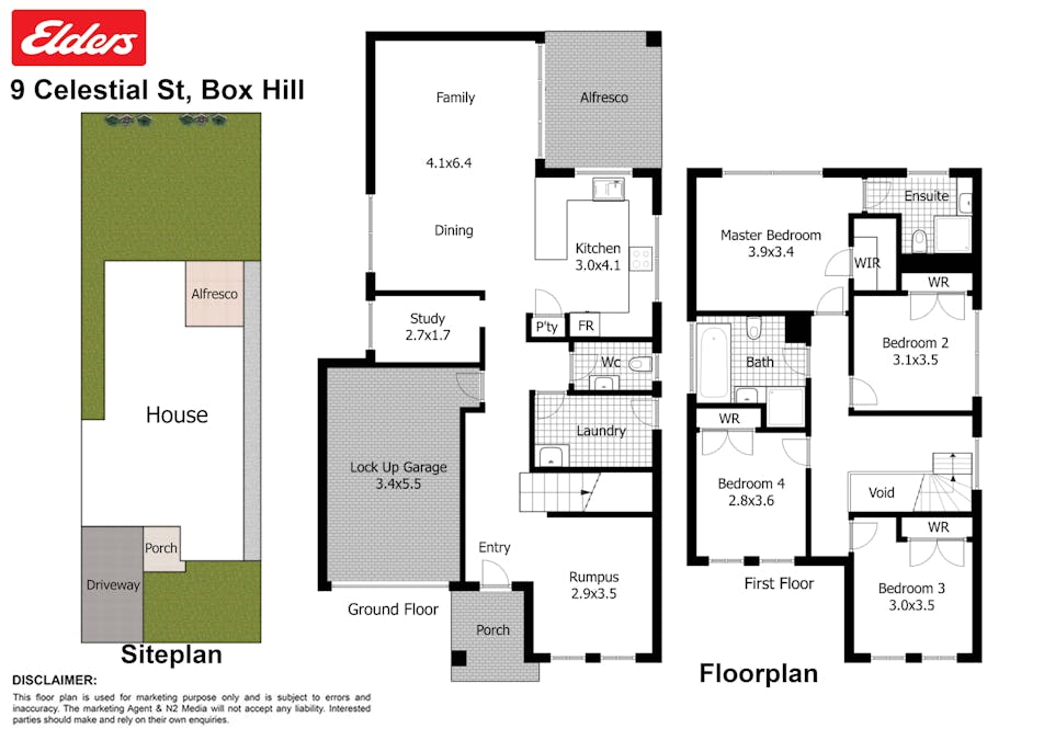 9 Celestial Street, Box Hill, NSW, 2765 - Floorplan 1