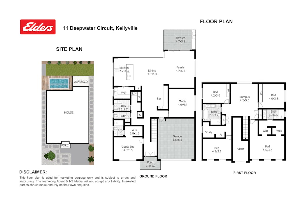11 Deepwater Circuit, North Kellyville, NSW, 2155 - Floorplan 1