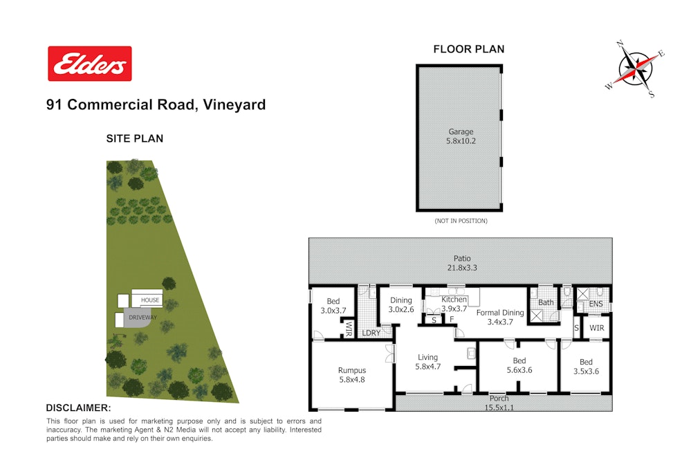 91 Commercial Road, Vineyard, NSW, 2765 - Floorplan 1