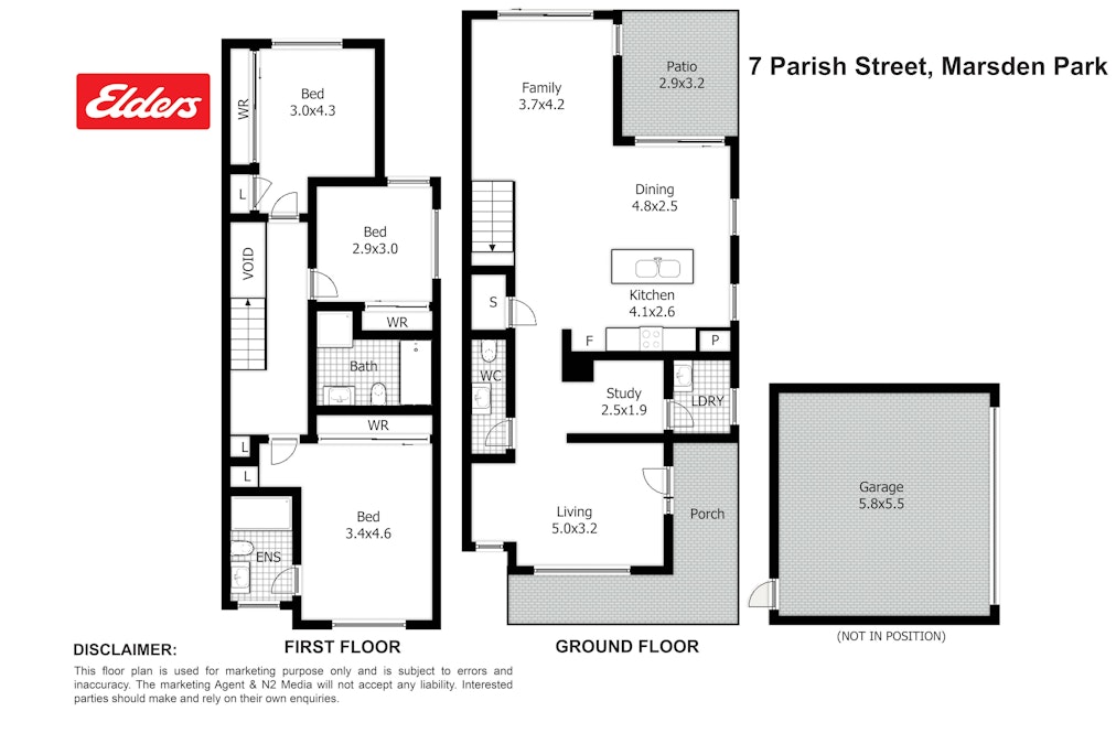 7 Parish Street, Marsden Park, NSW, 2765 - Floorplan 1