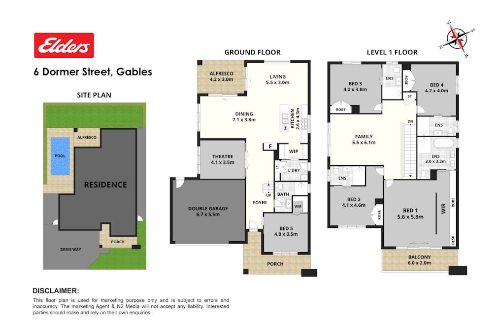 6 Dormer Street, Box Hill, NSW, 2765 - Floorplan 1