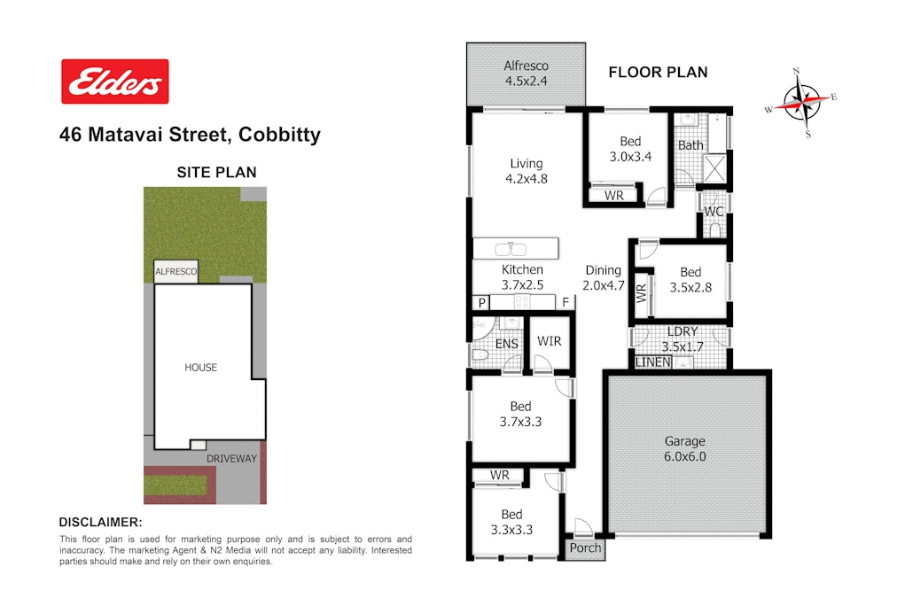 46  Matavai Street, Cobbitty, NSW, 2570 - Floorplan 1