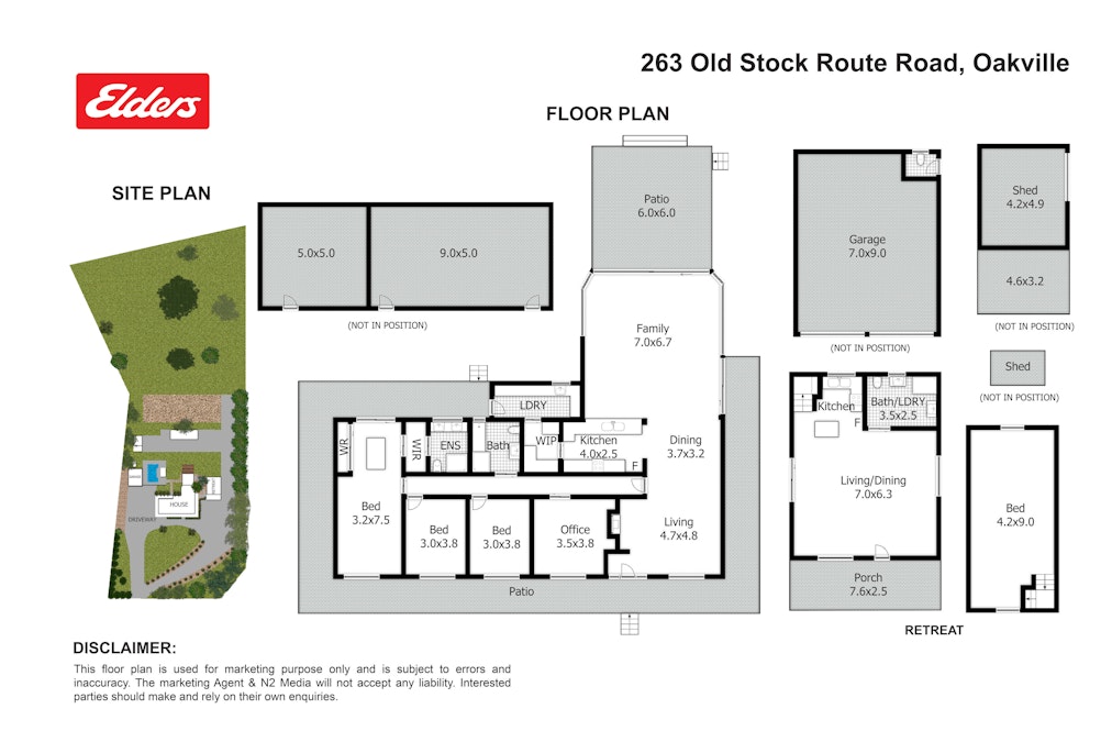 263 Old Stock Route Road, Oakville, NSW, 2765 - Floorplan 1