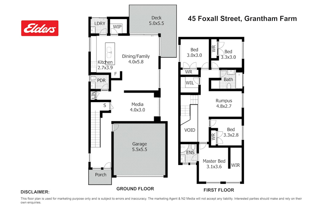 45 Foxall Street(Grantham Farm) , Riverstone, NSW, 2765 - Floorplan 1