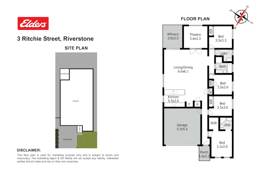 3 Ritchie Street, Riverstone, NSW, 2765 - Floorplan 1