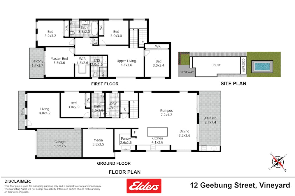 12 Geebung Street, Box Hill, NSW, 2765 - Floorplan 1
