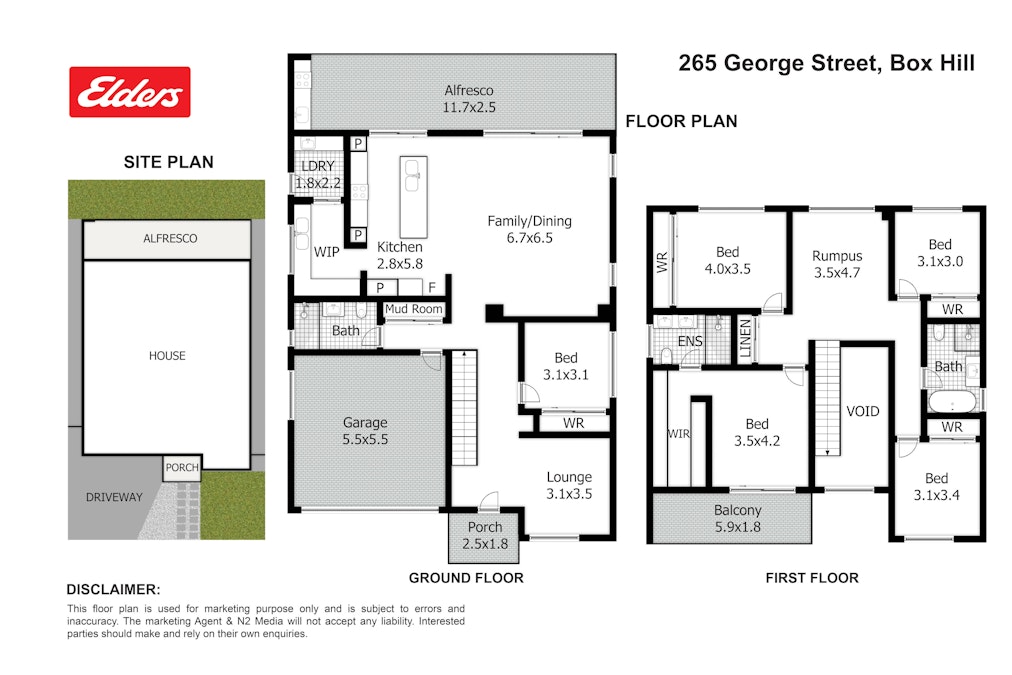 265 George Street, Box Hill, NSW, 2765 - Floorplan 1