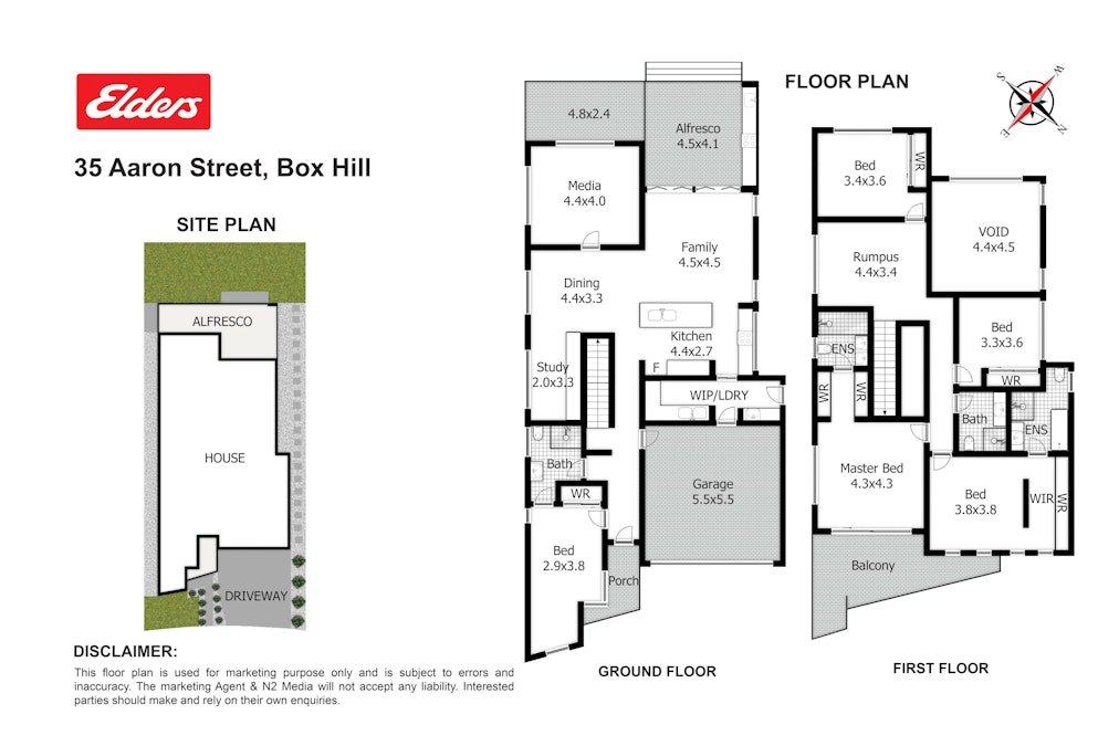 35 Aaron Street, Box Hill, NSW, 2765 - Floorplan 1