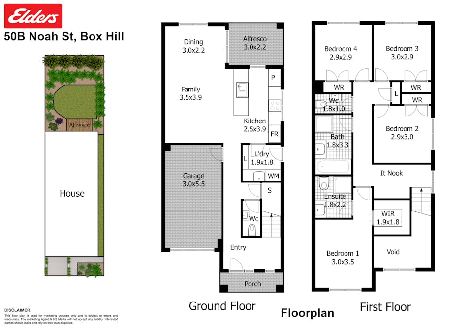 50B Noah Street, Box Hill, NSW, 2765 - Floorplan 1