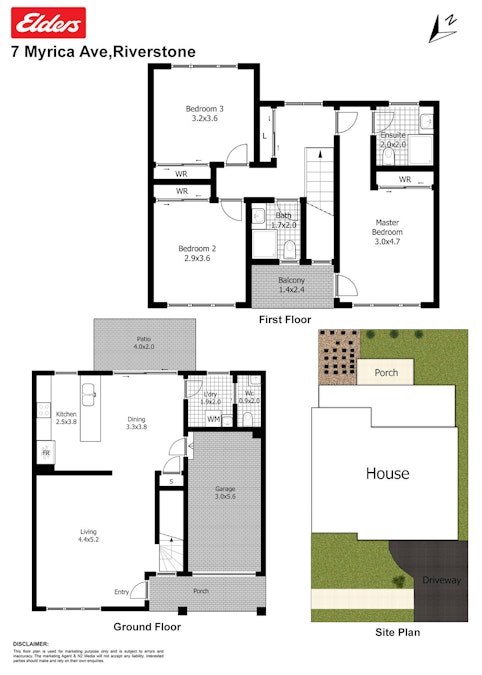 7 Myrica Avenue, Riverstone, NSW, 2765 - Floorplan 1