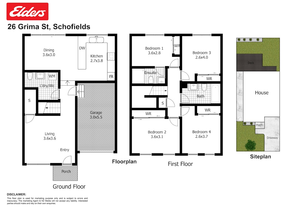 26 Grima Street, Schofields, NSW, 2762 - Floorplan 1