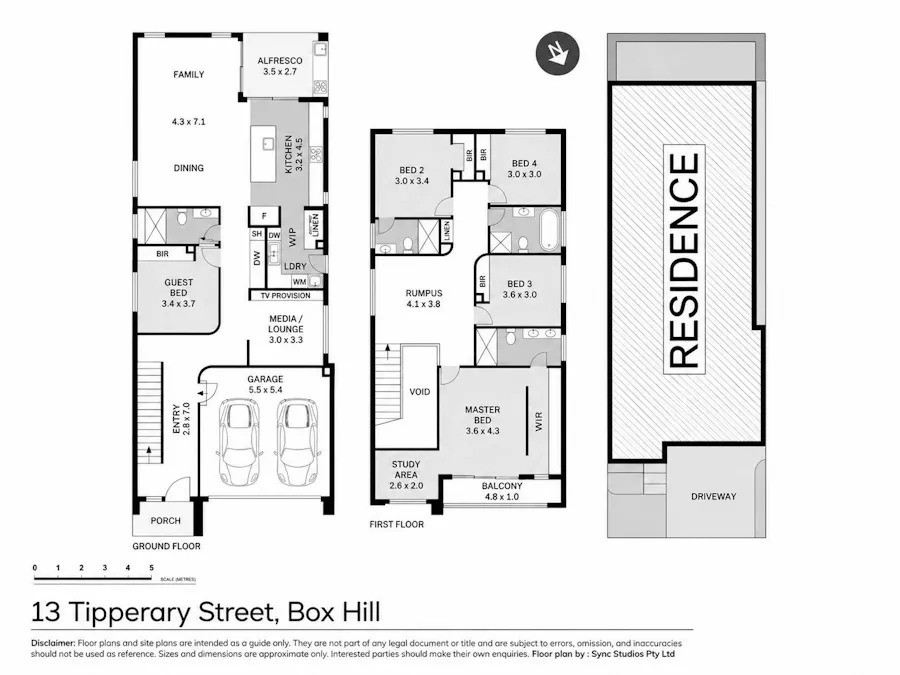 13 Tipperary Street, Box Hill, NSW, 2765 - Floorplan 1