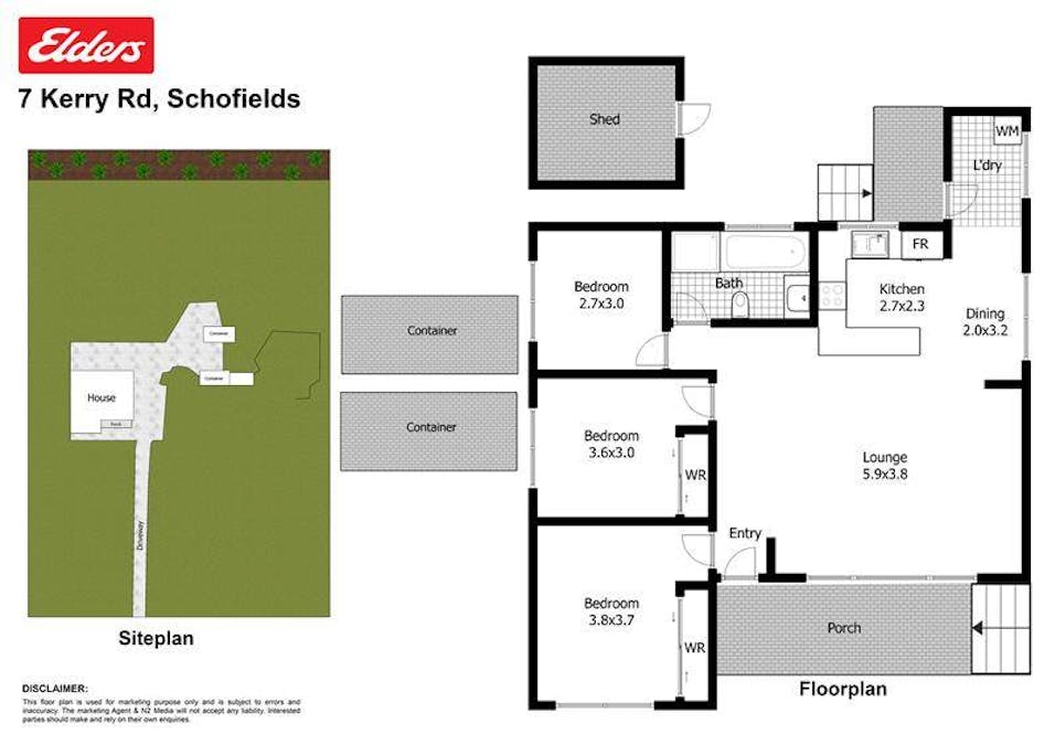 7 Kerry Road, Schofields, NSW, 2762 - Floorplan 1