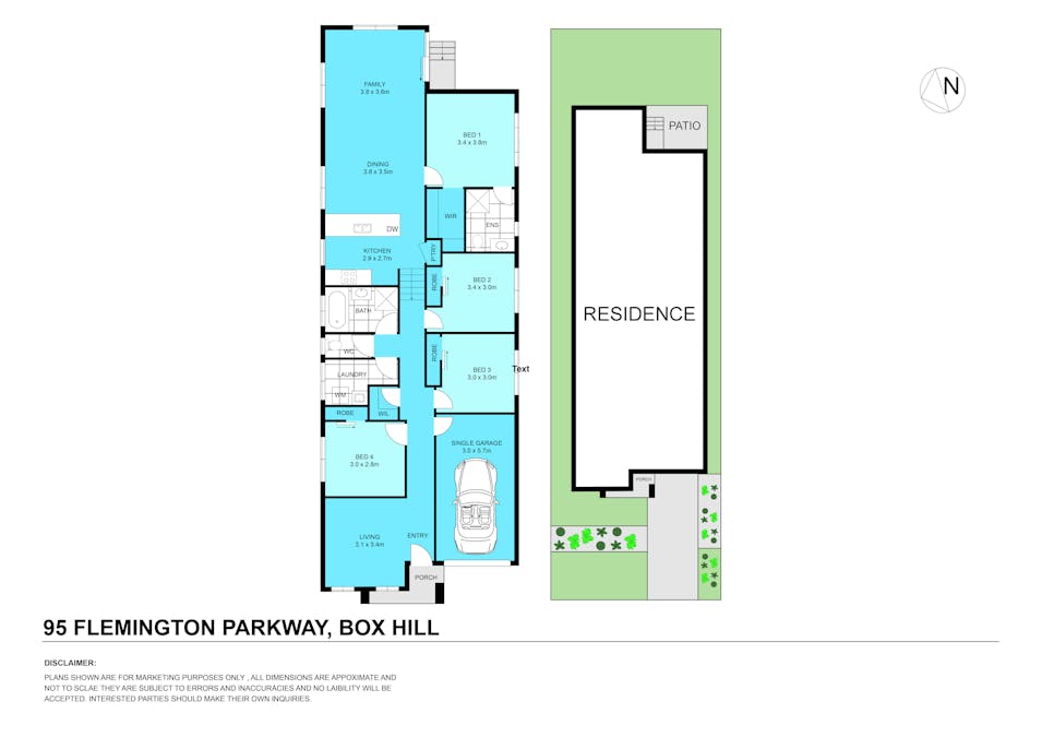 95 Flemington Parkway, Box Hill, NSW, 2765 - Floorplan 1
