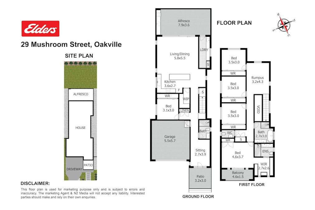 29 Mushroom Street, Oakville, NSW, 2765 - Floorplan 1