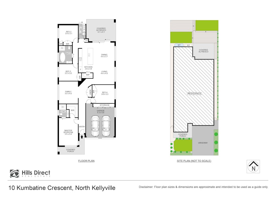 10 Kumbatine Crescent, North Kellyville, NSW, 2155 - Floorplan 1