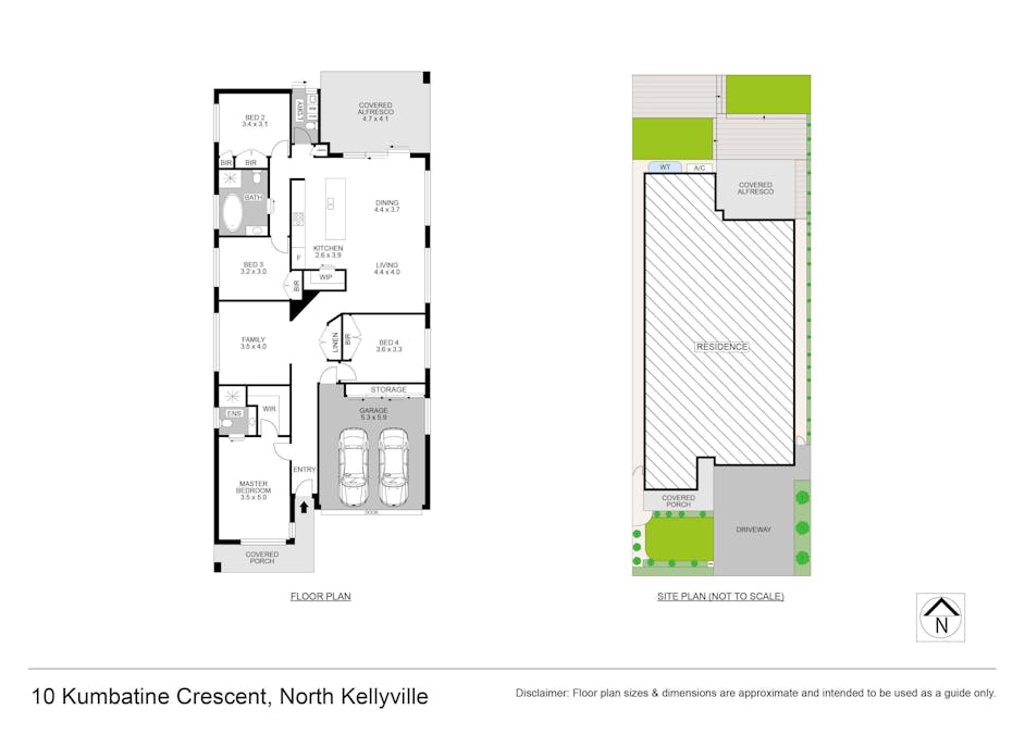 10 Kumbatine Crescent, North Kellyville, NSW, 2155 - Floorplan 1