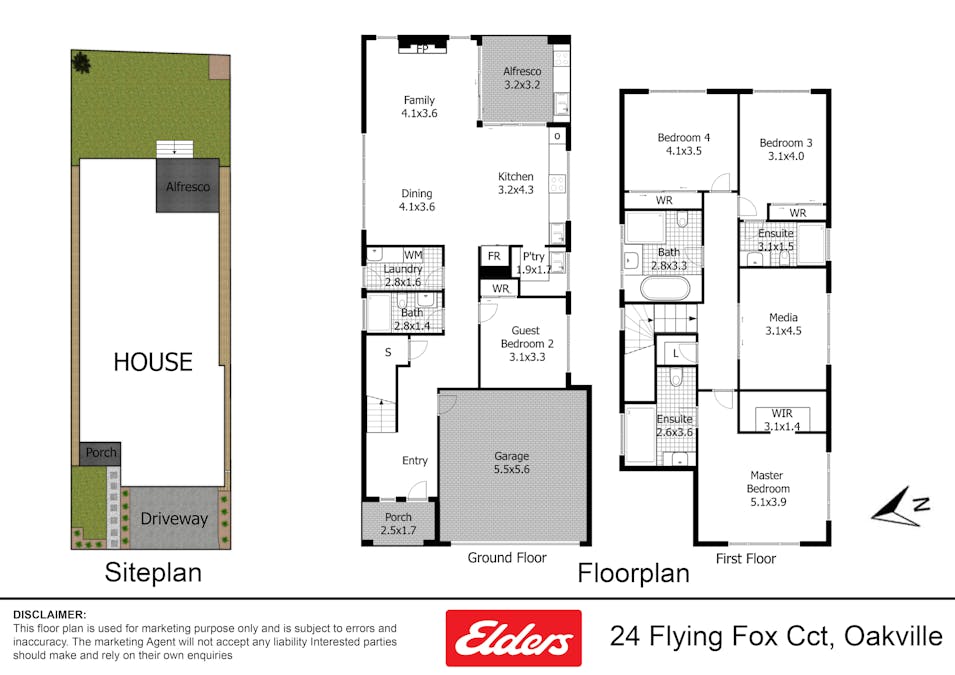 24 Flying Fox Circuit, Oakville, NSW, 2765 - Floorplan 1