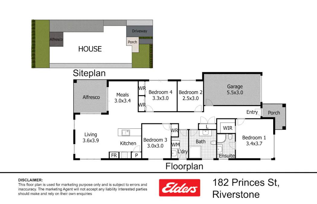 182 Princes Street, Riverstone, NSW, 2765 - Floorplan 1