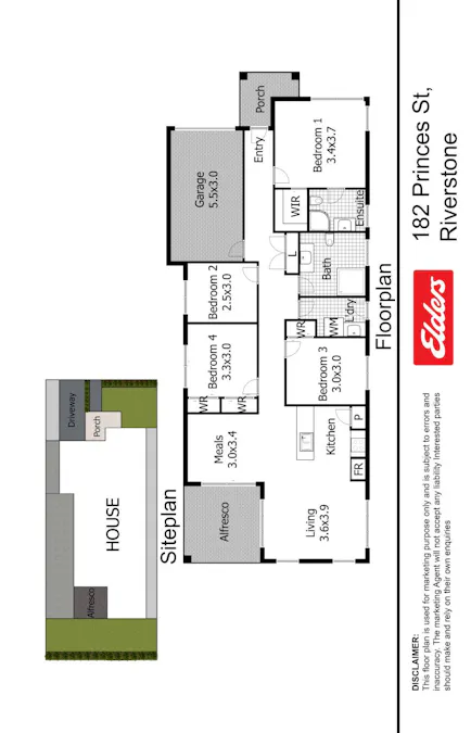 182 Princes Street, Riverstone, NSW, 2765 - Floorplan 1