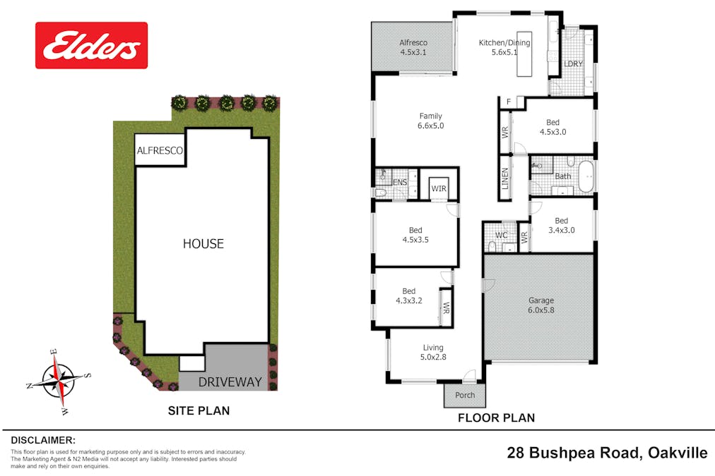 28 Bushpea Street, Oakville, NSW, 2765 - Floorplan 1