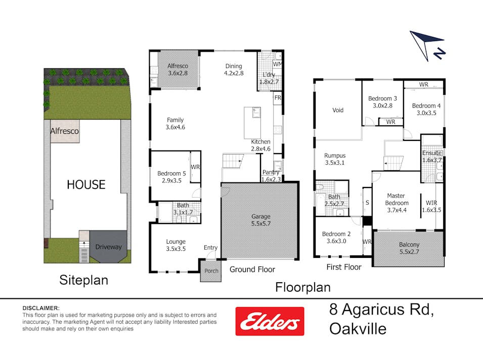 8 Agaricus Road, Oakville, NSW, 2765 - Floorplan 1