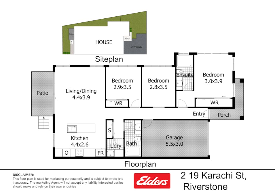 2/19 Karachi Street, Riverstone, NSW, 2765 - Floorplan 1