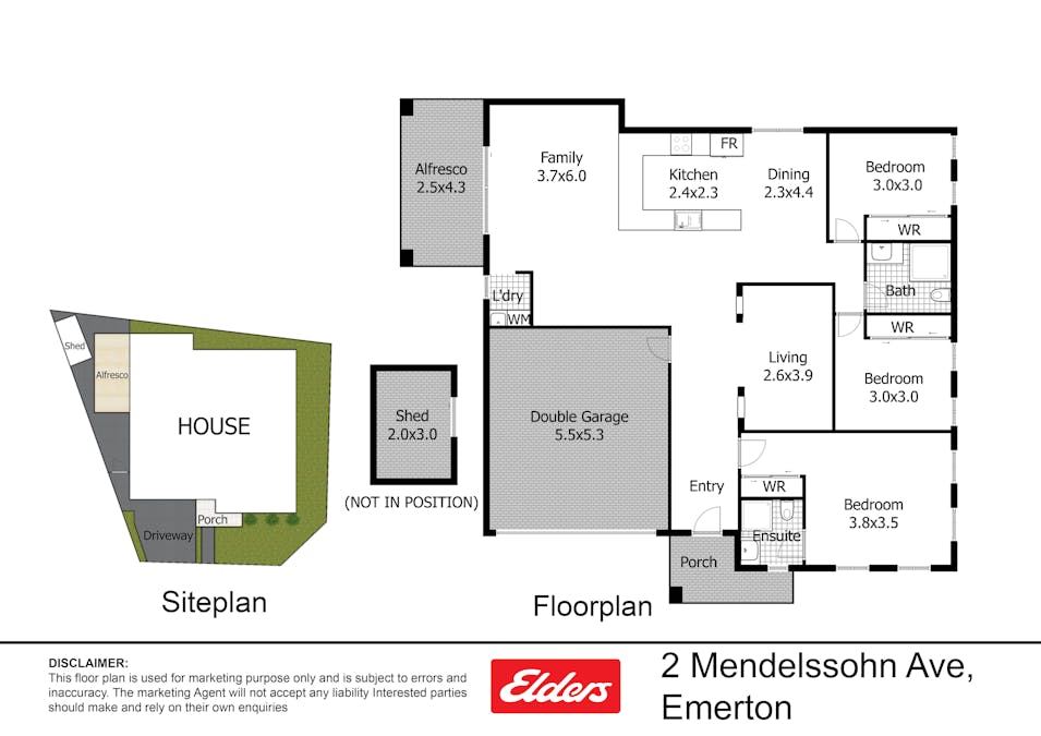 2 Mendelssohn Avenue, Emerton, NSW, 2770 - Floorplan 1