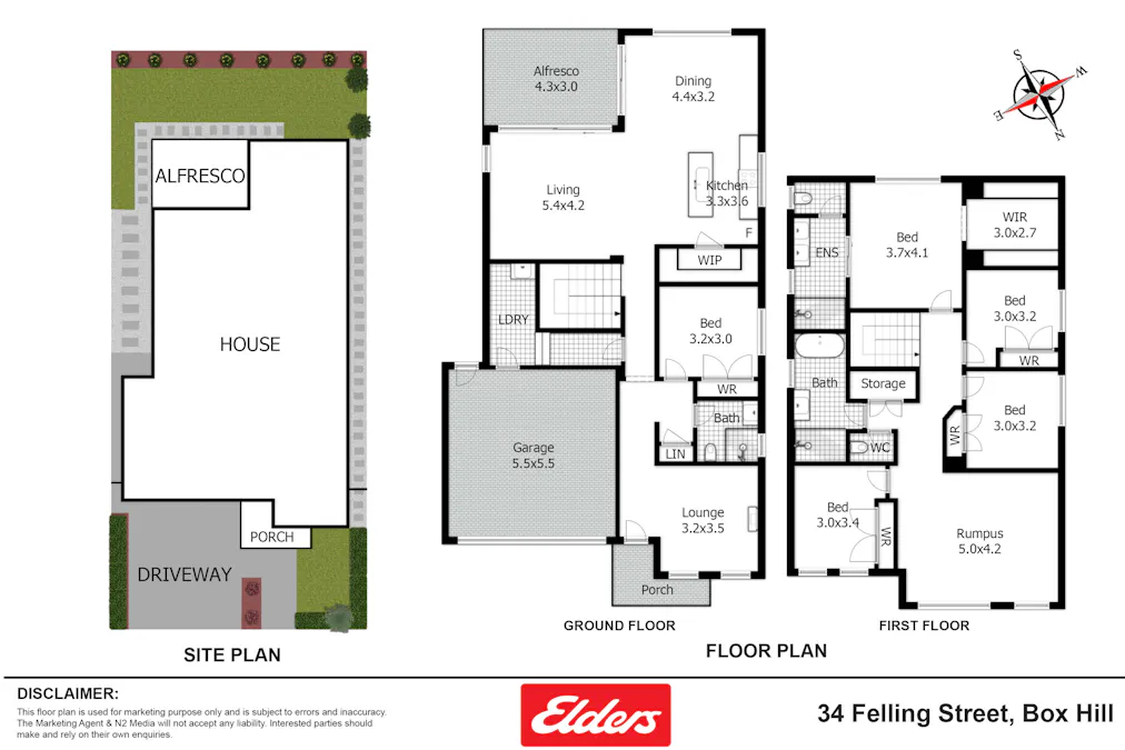 34 Felling Street, Box Hill, NSW, 2765 - Floorplan 1