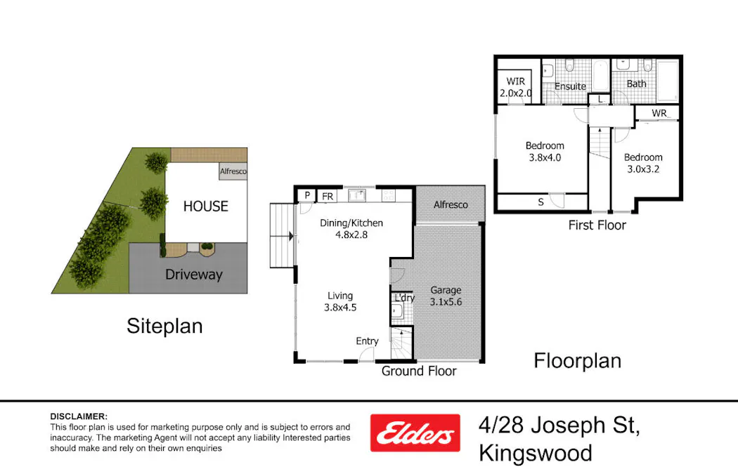4/28  Joseph Street, Kingswood, NSW, 2747 - Floorplan 1