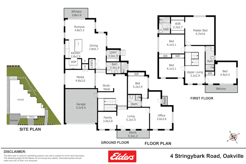 4 Stringybark Road, Oakville, NSW, 2765 - Floorplan 1