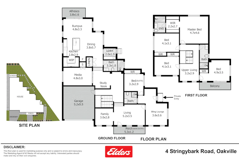 4 Stringybark Road, Oakville, NSW, 2765 - Floorplan 1