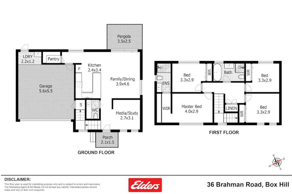 36 Brahman Road, Box Hill, NSW, 2765 - Floorplan 1