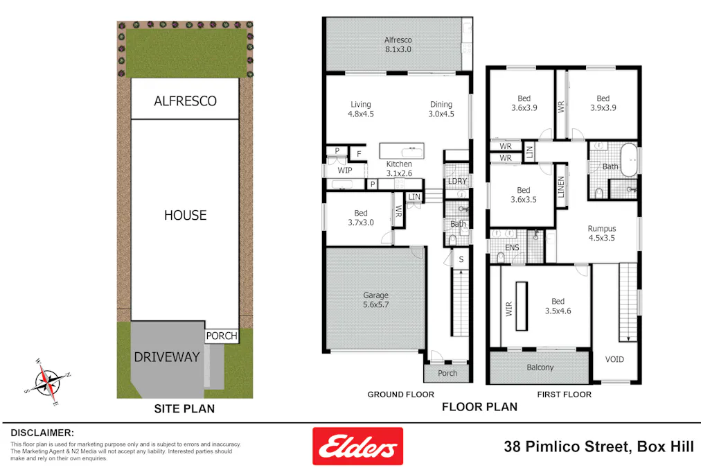 38 Pimlico Street, Box Hill, NSW, 2765 - Floorplan 1