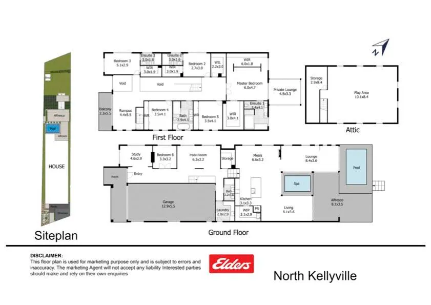 North Kellyville, NSW, 2155 - Floorplan 1