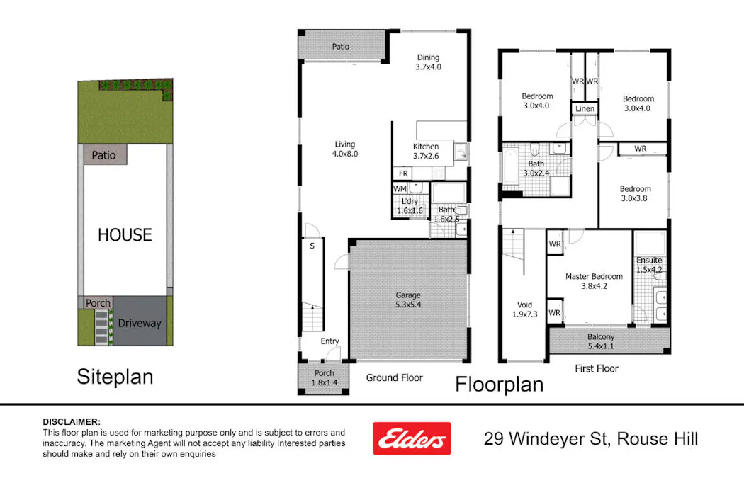 29 Windeyer Street, Rouse Hill, NSW, 2155 - Floorplan 1