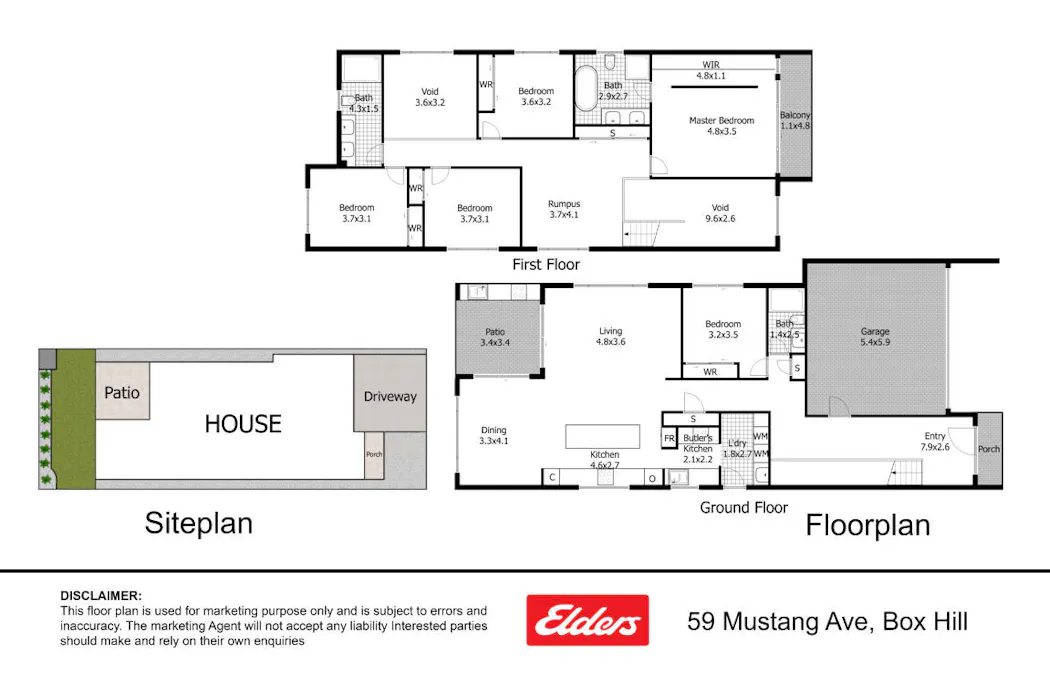 59 Mustang Avenue, Box Hill, NSW, 2765 - Floorplan 1