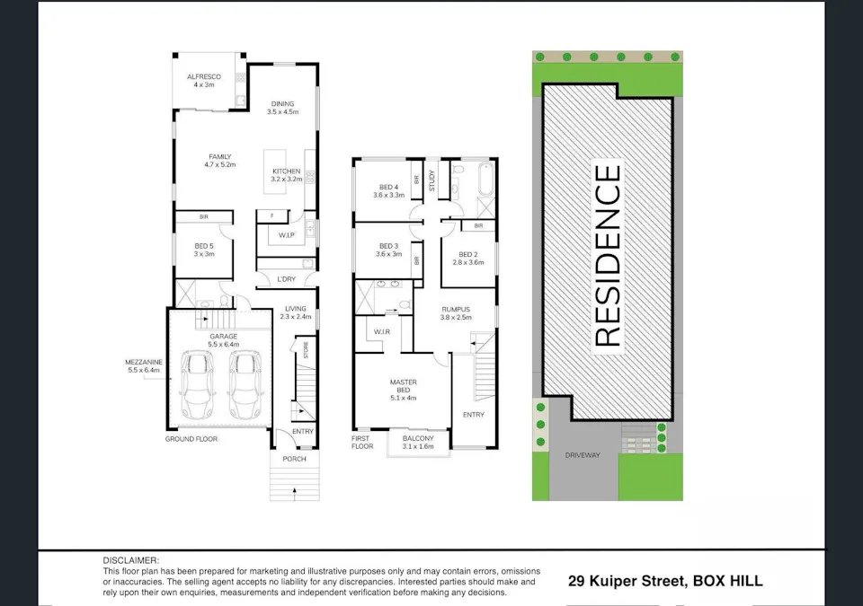 29 Kuiper Street, Box Hill, NSW, 2765 - Floorplan 1
