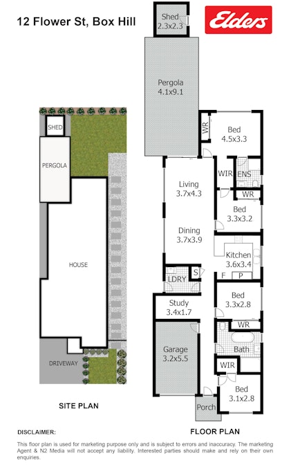 12 Flower Street, Box Hill, NSW, 2765 - Floorplan 1