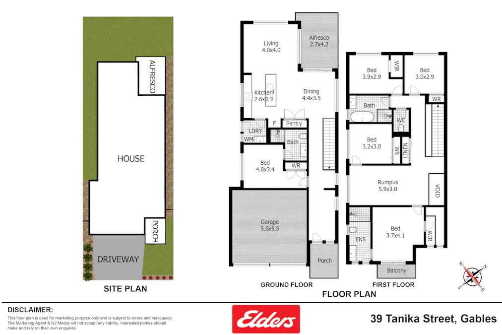 39 Tanika Street, Box Hill, NSW, 2765 - Floorplan 1