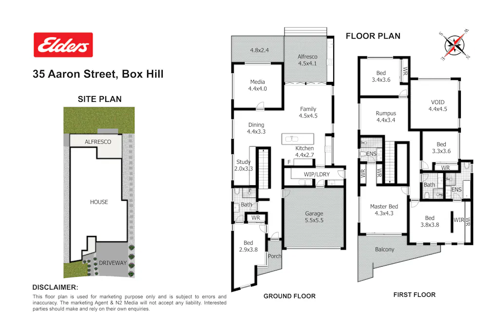 35 Aaron Street, Box Hill, NSW, 2765 - Floorplan 1