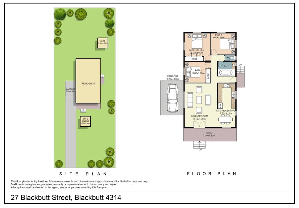 27 BLACKBUTT Street, Blackbutt, QLD, 4314 - Floorplan 1